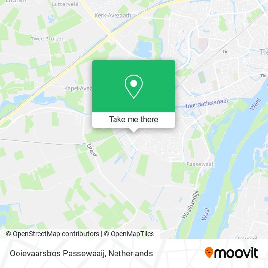 Ooievaarsbos Passewaaij map