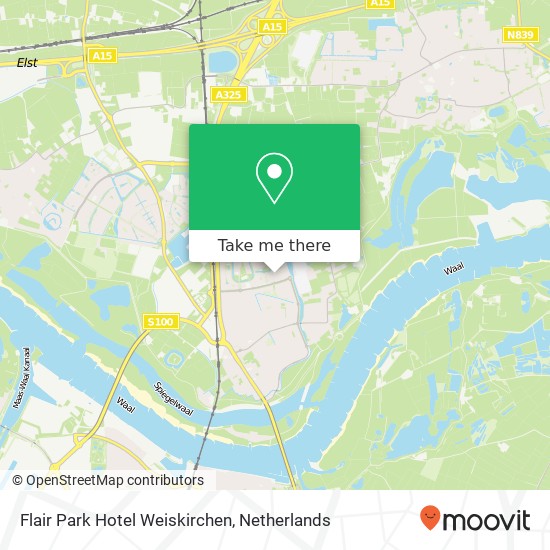 Flair Park Hotel Weiskirchen map