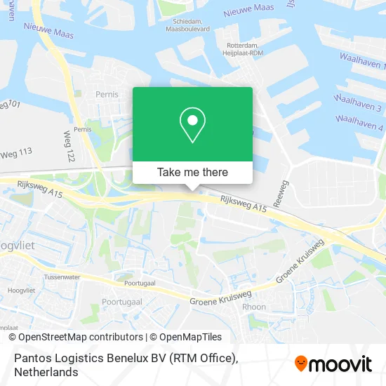 Pantos Logistics Benelux BV (RTM Office) map