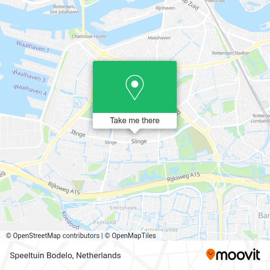 Speeltuin Bodelo map