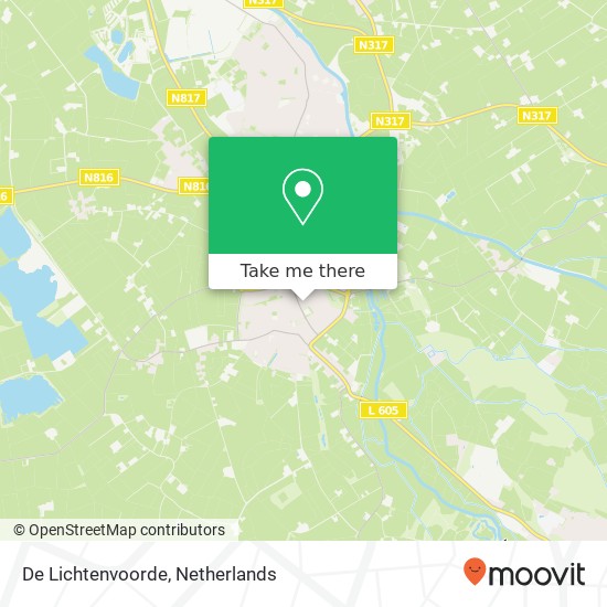 De Lichtenvoorde map