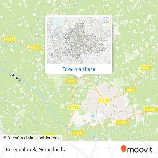 Breedenbroek map