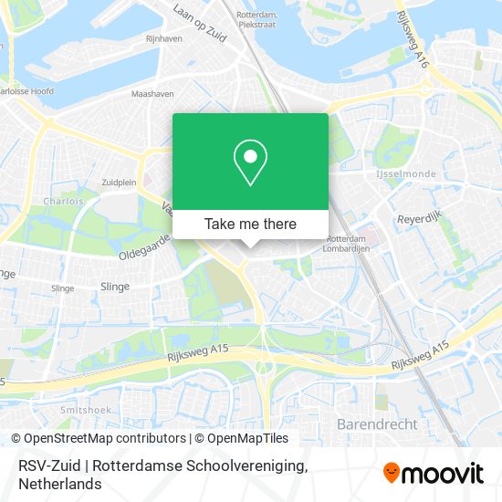 RSV-Zuid | Rotterdamse Schoolvereniging map