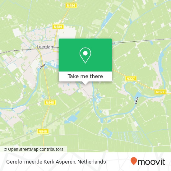 Gereformeerde Kerk Asperen Karte