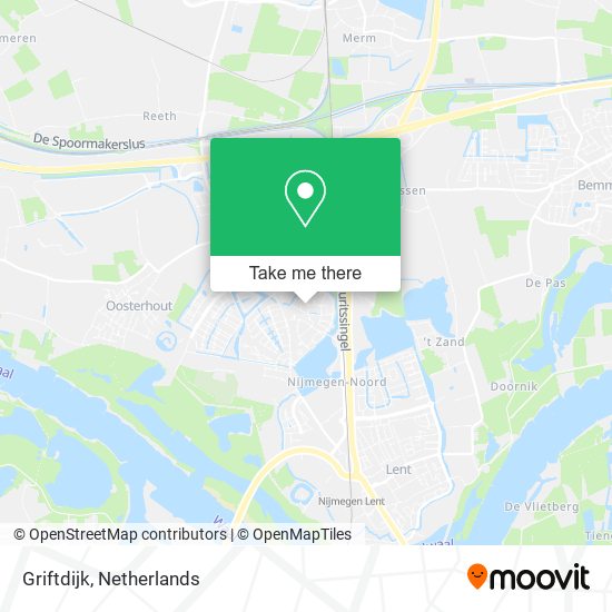 Griftdijk map