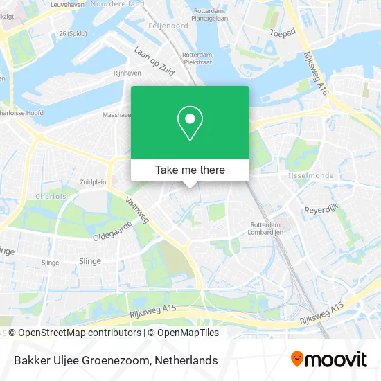 Bakker Uljee Groenezoom map
