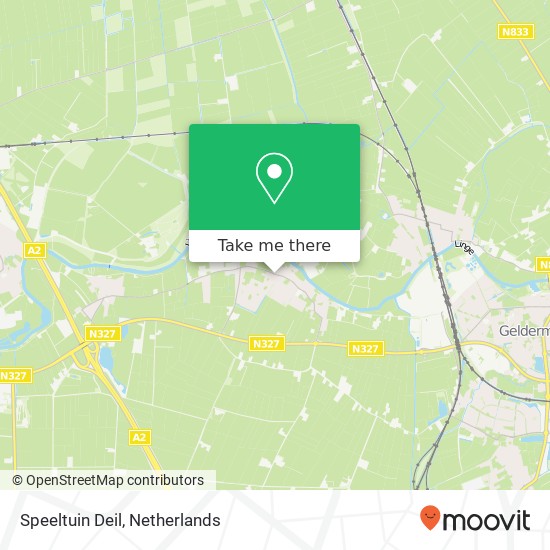 Speeltuin Deil map