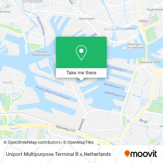 Uniport Multipurpose Terminal B.v map