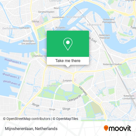 Mijnsherenlaan map