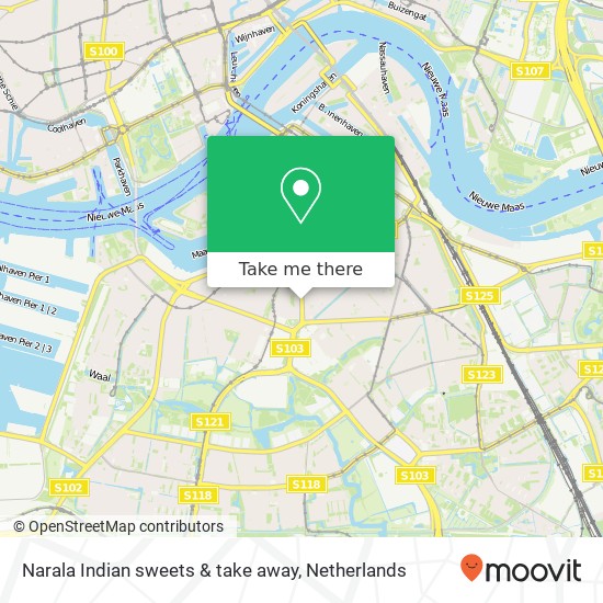 Narala Indian sweets & take away map