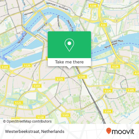 Westerbeekstraat map