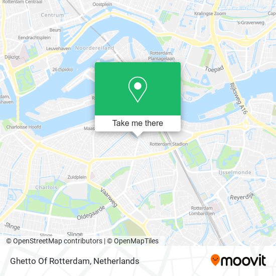 Ghetto Of Rotterdam map