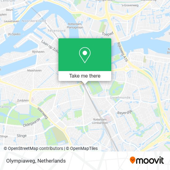 Olympiaweg map