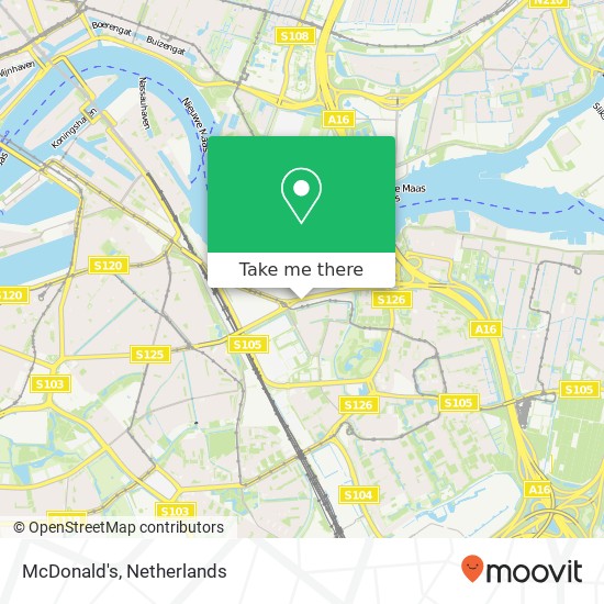 McDonald's map