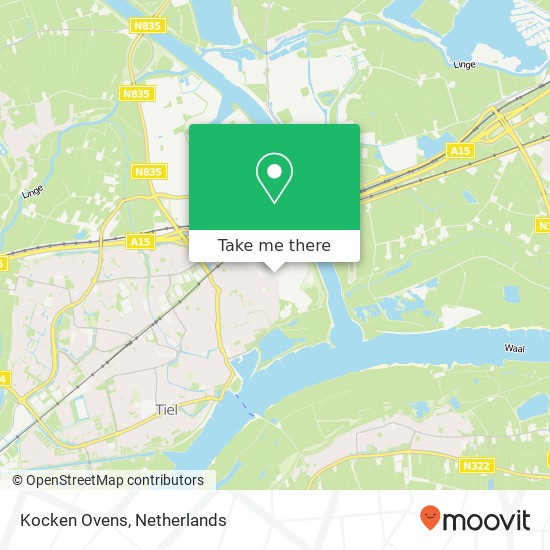 Kocken Ovens map