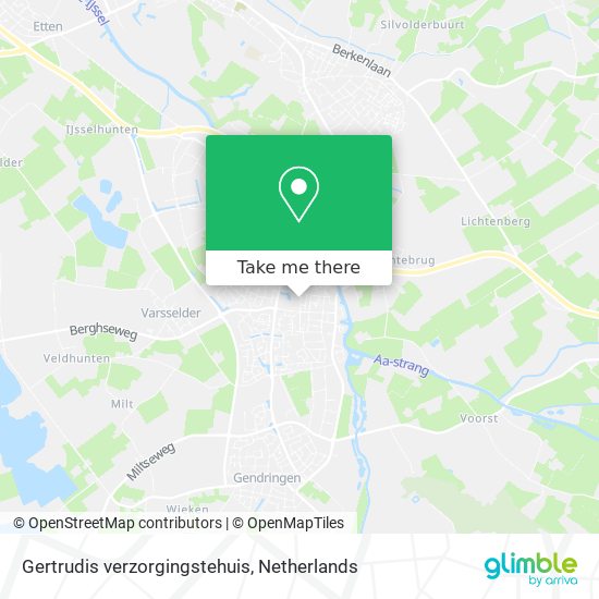 Gertrudis verzorgingstehuis map