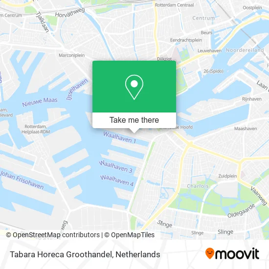 Tabara Horeca Groothandel map