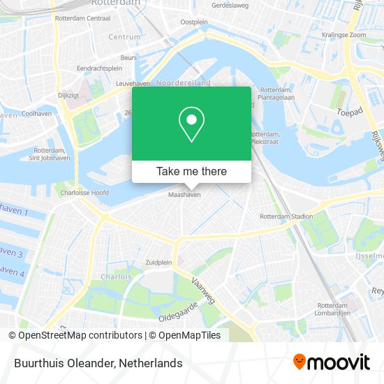 Buurthuis Oleander map