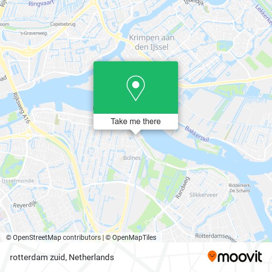 rotterdam zuid map