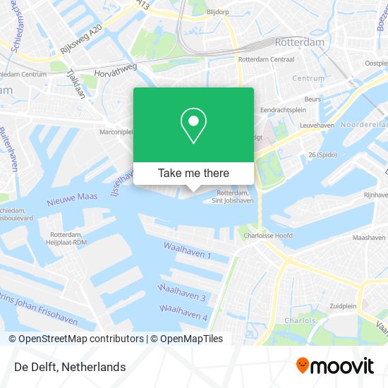 De Delft map