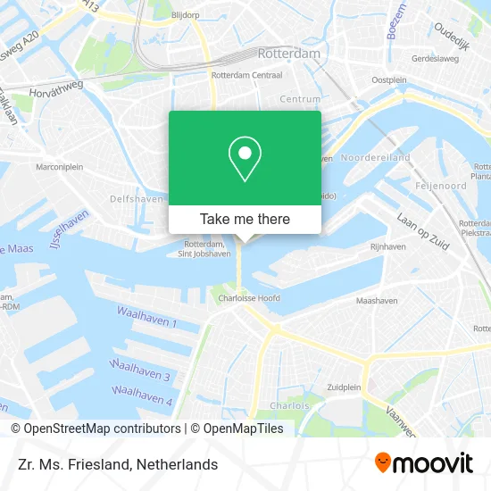Zr. Ms. Friesland map