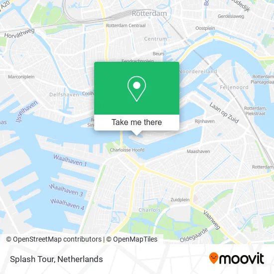 Splash Tour map