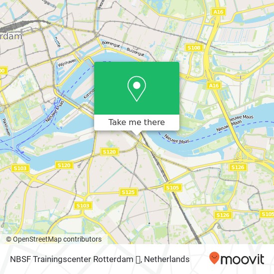 NBSF Trainingscenter Rotterdam ⚽️ Karte