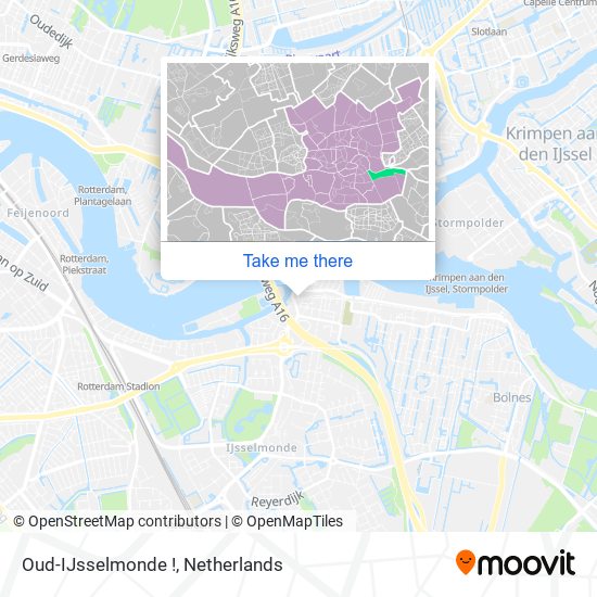 Oud-IJsselmonde ! map