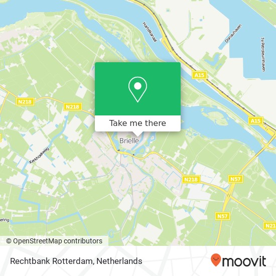 Rechtbank Rotterdam map