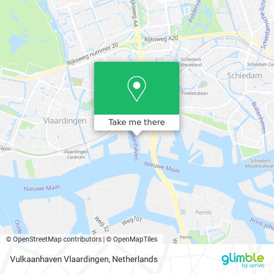 Vulkaanhaven Vlaardingen Karte