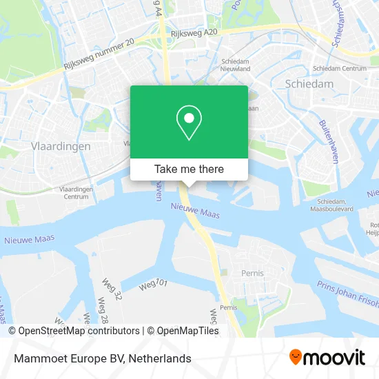 Mammoet Europe BV map