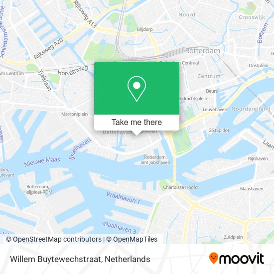 Willem Buytewechstraat map