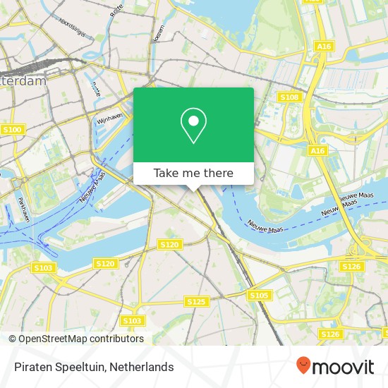 Piraten Speeltuin map