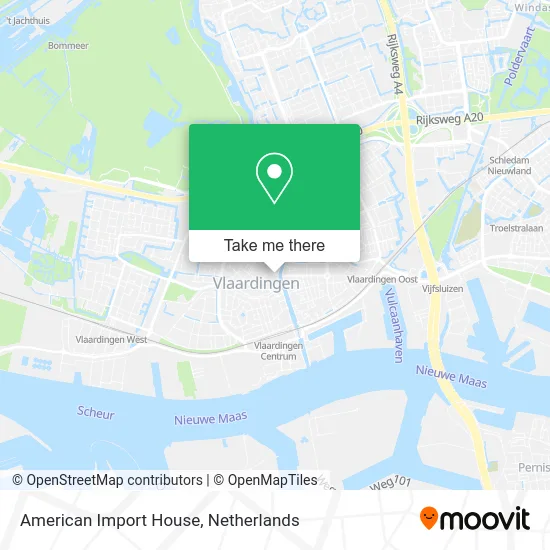 American Import House map