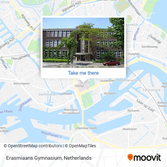 Erasmiaans Gymnasium map