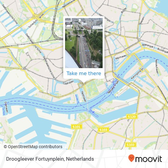 Droogleever Fortuynplein map