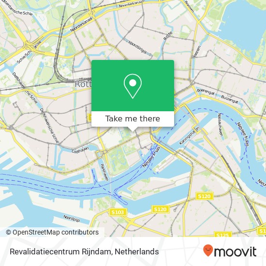 Revalidatiecentrum Rijndam map