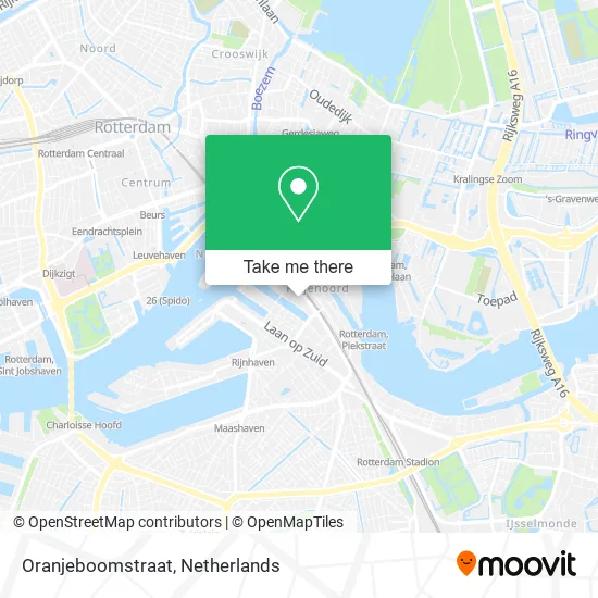 Oranjeboomstraat Karte