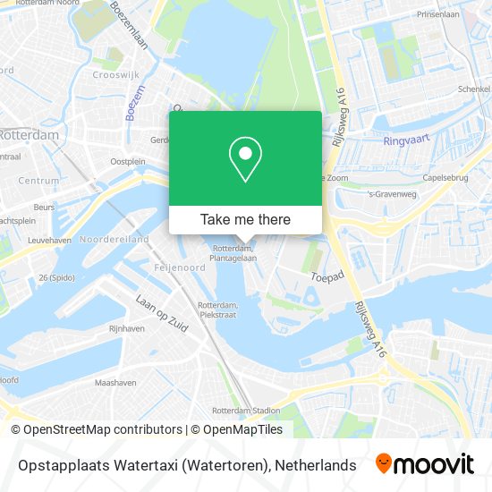 Opstapplaats Watertaxi (Watertoren) map