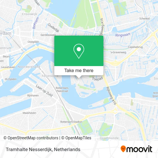 Tramhalte Nesserdijk map