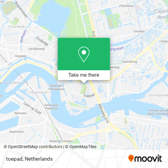 toepad map