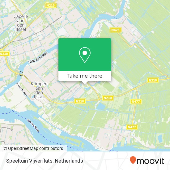 Speeltuin Vijverflats map