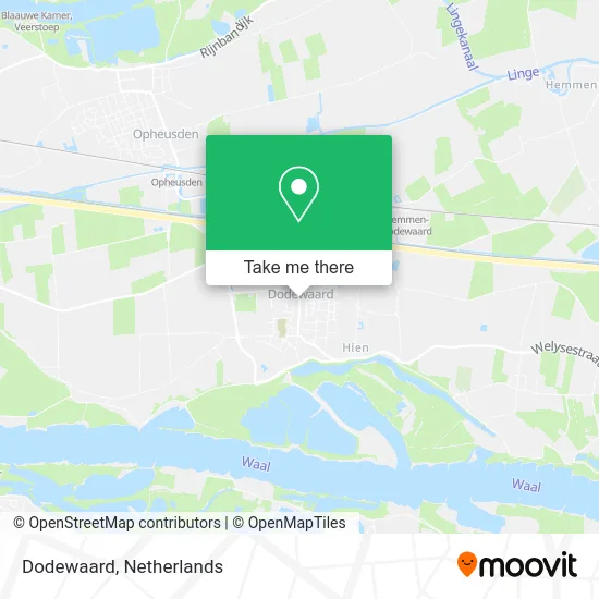 Dodewaard map