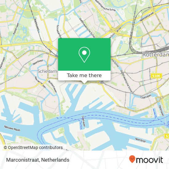 Marconistraat map