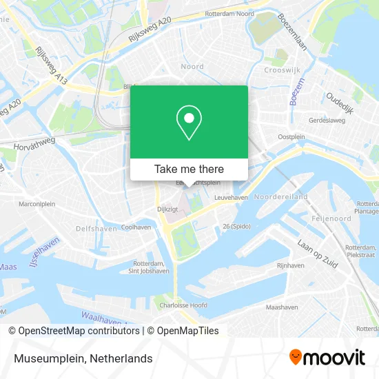 Museumplein map