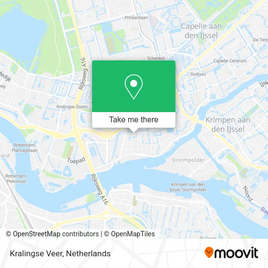 Kralingse Veer map