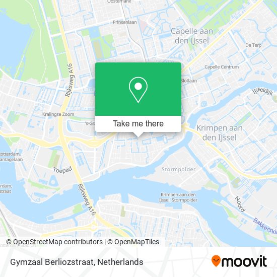 Gymzaal Berliozstraat map