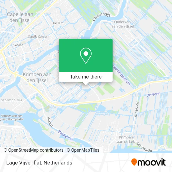 Lage Vijver flat map