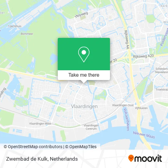 Zwembad de Kulk map