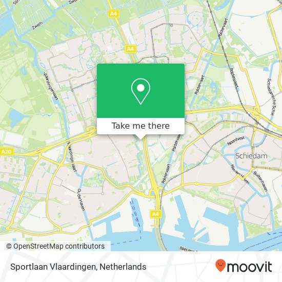 Sportlaan Vlaardingen Karte